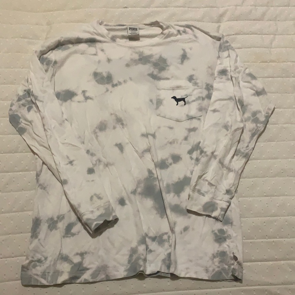 Pink Tie Dye Logo Shirt